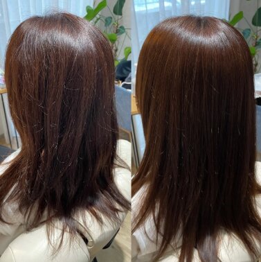 髪質改善②|大人の女性のヘアサロンShe 豊川店