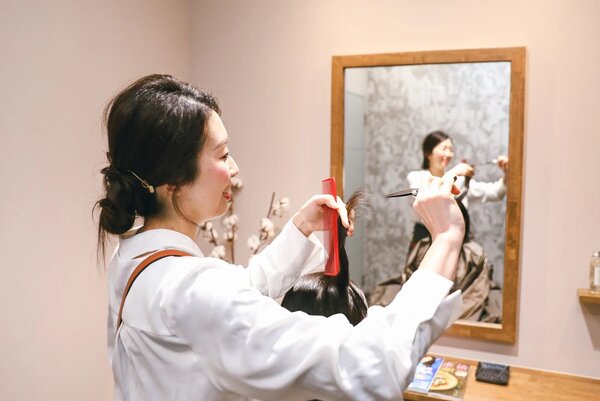 髪質に合わせた技術で、毎日をラクに楽しく♡|大人の女性のヘアサロンShe 東橋良店