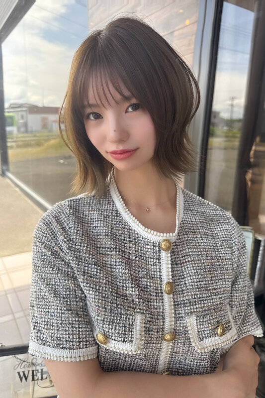 大人可愛い30代40代50代小顔◎マッシュショートボブウルフ|Hair Make TOP SHAPE