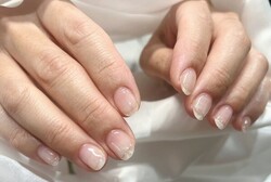 「ハンドケア＋クリアカラー」クリア仕上げでナチュラルに自爪強化。 色付きができない時も爪を保護して強化するコーティング|Nail Salon Linda