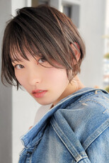 大人可愛い/ショートボブ/切りっぱなしボブ/ミニボブ/ボブ|Hair Make TOP SHAPE