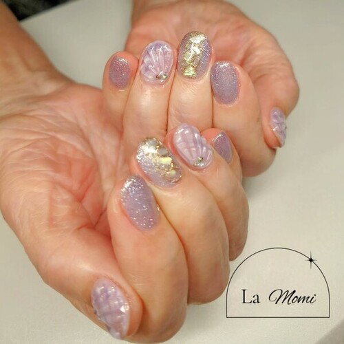 シェルネイルデザイン