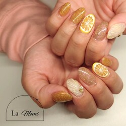 夏-ビタミン-ネイル|ネイルサロン La Momi