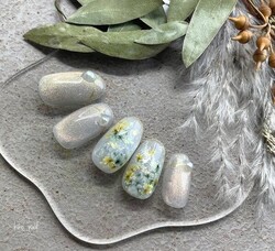 押し花ネイル＆マグネットネイル