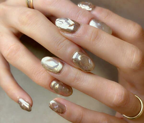 ミラーネイル|ネイルandアイラッシュKiko nail