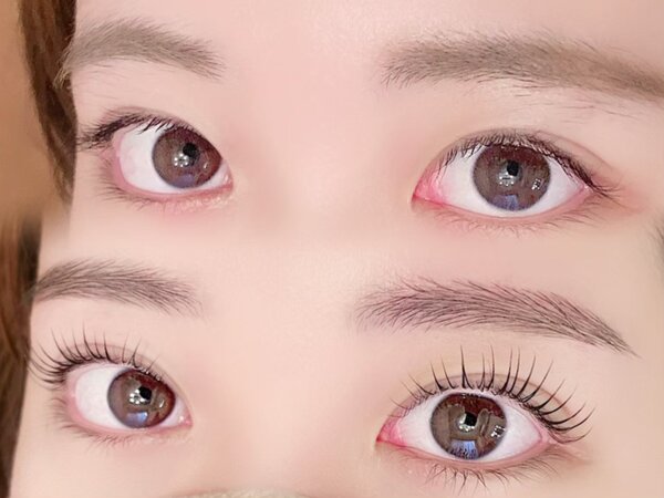 眉毛スタイリング＋ダメージレスまつげパーマ♪|Platine広尾/恵比寿　眉毛＆まつげパーマ専門店