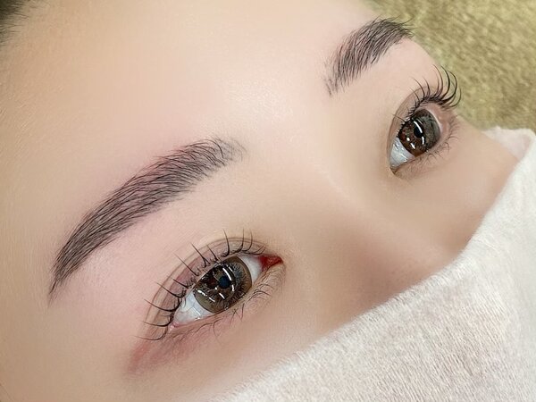 眉毛スタイリング＋ダメージレスまつげパーマ♪|Platine広尾/恵比寿　眉毛＆まつげパーマ専門店