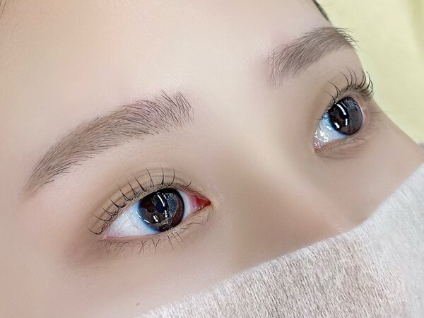 眉毛スタイリング＋ダメージレスまつげパーマ♪|Platine広尾/恵比寿　眉毛＆まつげパーマ専門店