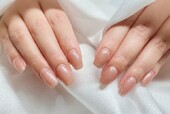 「ハンド ワンカラー」ナチュラルなピンクラメのお色味は季節問わず大人気です！|Nail Salon Linda