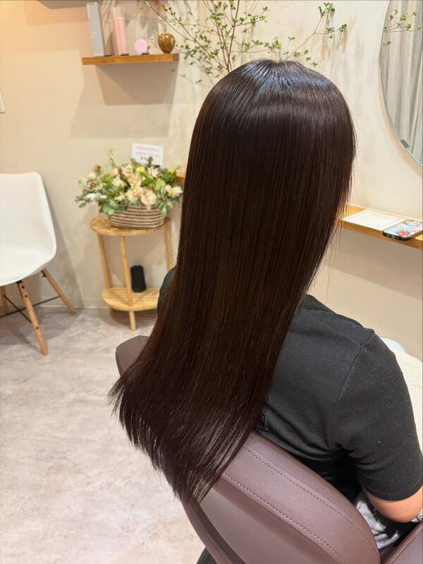 ストレートパーマ|ヘアサロンアトリエスイ(atelier sui.)