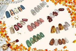 2025年 秋ネイルサンプル 「ライトコース」 最近人気のライトコース！ たくさんサンプルを用意しています|Nail Salon Linda