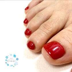 フットケアカラー|Nailsalon&amp;school Clear