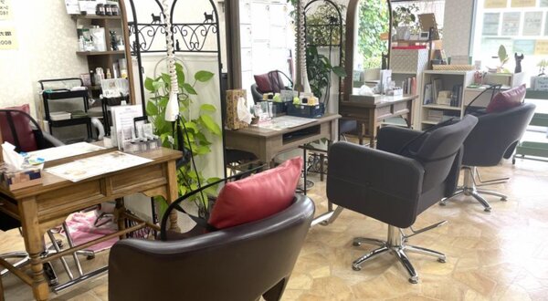 店内②|ぷるる美容室