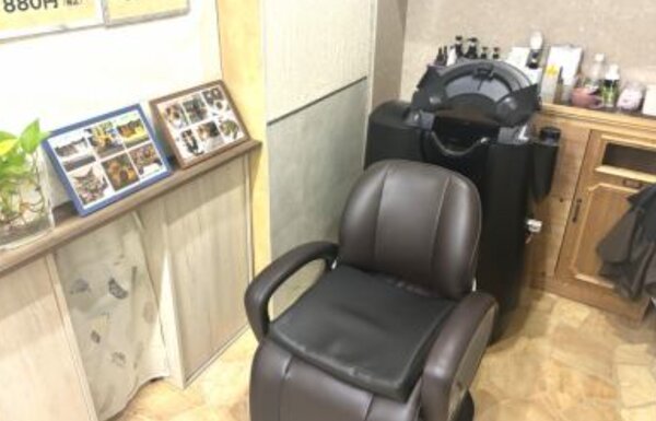 シャンプー台|ぷるる美容室