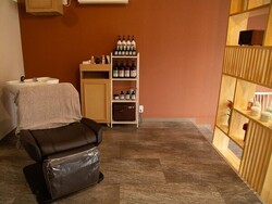 サロン内観　シャンプー台|プライベートヘアサロン 五縁