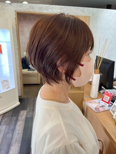 大人ショートボブ