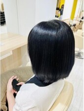 ツヤ感のある＊ブルーブラック＊|髪質改善・縮毛矯正サロン &amp;.Sugar