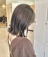 パツっとカットした結べるボブ|髪質改善・縮毛矯正サロン &amp;.Sugar