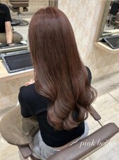 ～ピンクベージュカラー～|髪質改善・縮毛矯正サロン &amp;.Sugar