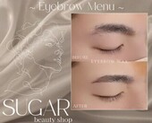 	 メンズ☆アイブロウワックス|SUGAR beauty shop