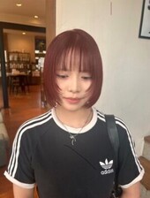 レイヤーボブ　チェリーレッド|SUGAR morioka