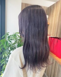 大人可愛い＊ラベンダーアッシュ＊ケアブリーチ