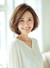 秋カラーベージュ◎白髪ぼかしハイライト×レイヤーミディ大人|SUGAR sendai hair &amp; nail