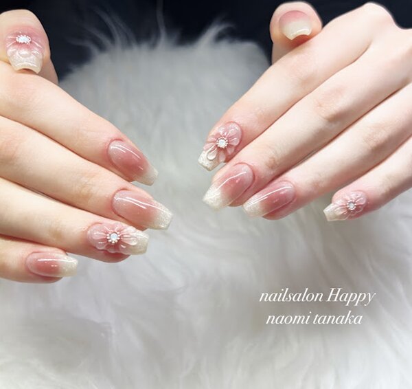 プックリフラワー|ネイルサロン・スクールＨａｐｐｙ