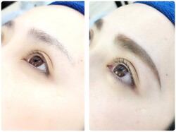 眉毛スタイリング③