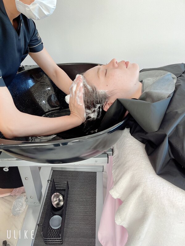 頭皮の洗浄|la soie private salon