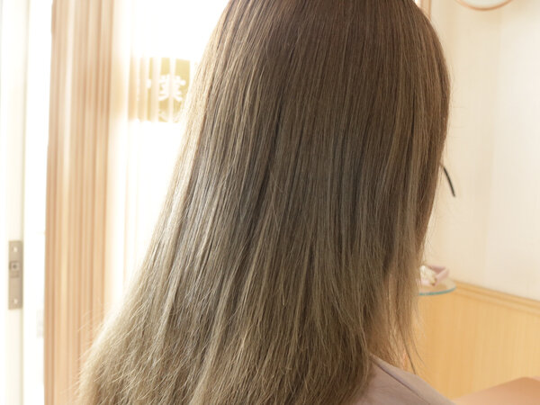 施術後の頭皮診断|la soie private salon
