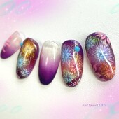花火ネイル|Nail Space COVO ネイルスペース コーヴォ