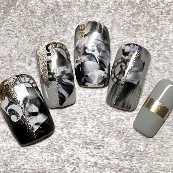 【darknight】デザイン|Nail Space COVO ネイルスペース コーヴォ