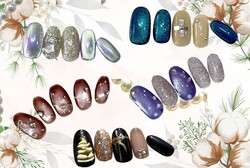 2025年 初冬ネイルサンプル 「ライトコース」|Nail Salon Linda