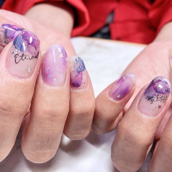 押し花ネイル|Nail Salon hinasora