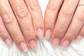 「ハンド クリア・ワンカラー」自爪育成！ 乾燥の季節もジェルで自爪を強化できます！|Nail Salon Linda