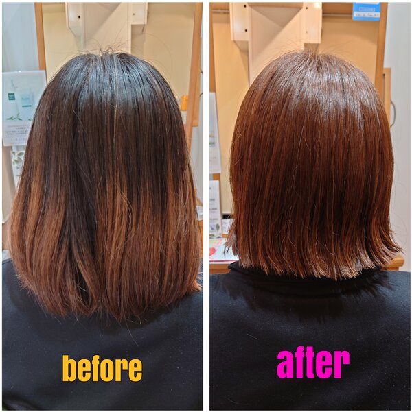 ブリーチ無し！ミルクティーベージュ系|Hair salon aima_ble(えま〜ぶる)