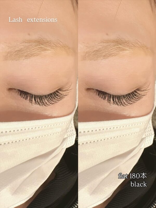 マツエク両目180本　Dカール|myrtille