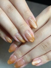 マグネット＋グラデーションネイル☆|ネイルandアイラッシュKiko nail