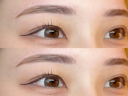  似合わせ まつげパーマ+美眉