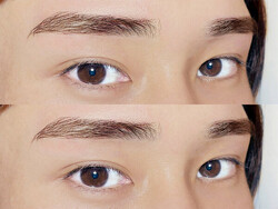 メンズ 眉毛スタイリング②|BLUE EYES 原宿店【アイブロウ/眉毛/まつげパーマ/マツエク専門店】