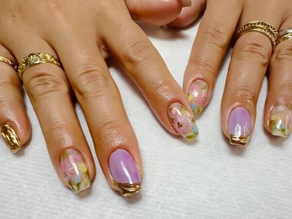 フラワーアート|hays. nail&amp;eyelash