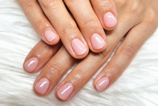 「ハンド ワンカラー」自爪風のナチュラルカラー！ 自爪の補強としてもジェルネイルオススメです^ ^|Nail Salon Linda