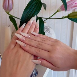 ナチュラルなベイビーブーマーネイル★|栃木県宇都宮市　ネイルサロン　ミッシュネイル