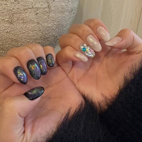 マグネット×埋め尽くしネイル★