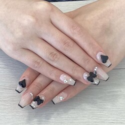 スキニーフレンチ★|栃木県宇都宮市　ネイルサロン　ミッシュネイル