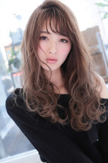 デジタルパーマ・ルーズパーマ　イメチェン　ナチュラルベージュ|Hair Make TOP SHAPE