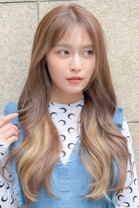 ミルクティーグレージュ/インナーカラー/ハイトーンカラー|Hair Make TOP SHAPE