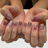 マグネットネイル×ニュアンスネイル★|栃木県宇都宮市　ネイルサロン　ミッシュネイル