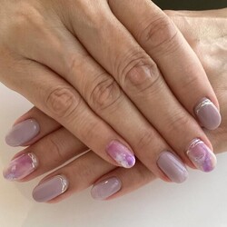 ニュアンス×ワンカラーネイル★|栃木県宇都宮市　ネイルサロン　ミッシュネイル